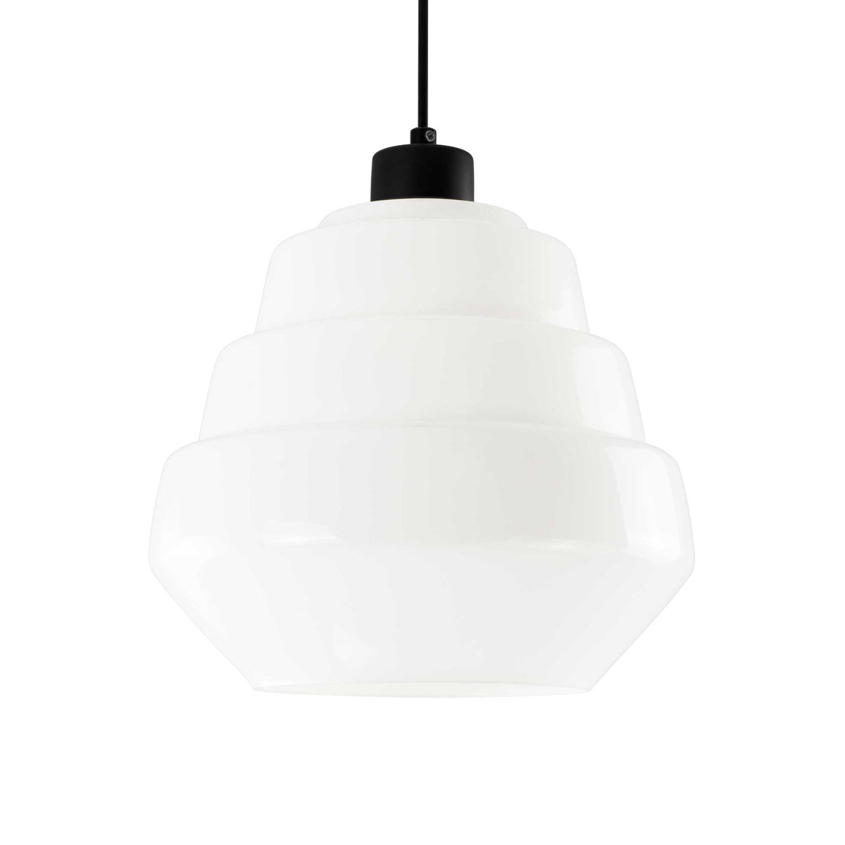 Suspension en verre coloré - NOCI - Blanc - éteint - C-Création Luminaires