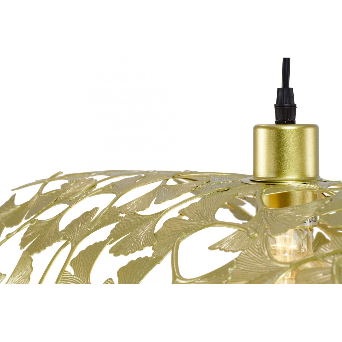 Suspension tuile motif feuilles de Ginkgo Biloba - MORPHOSE