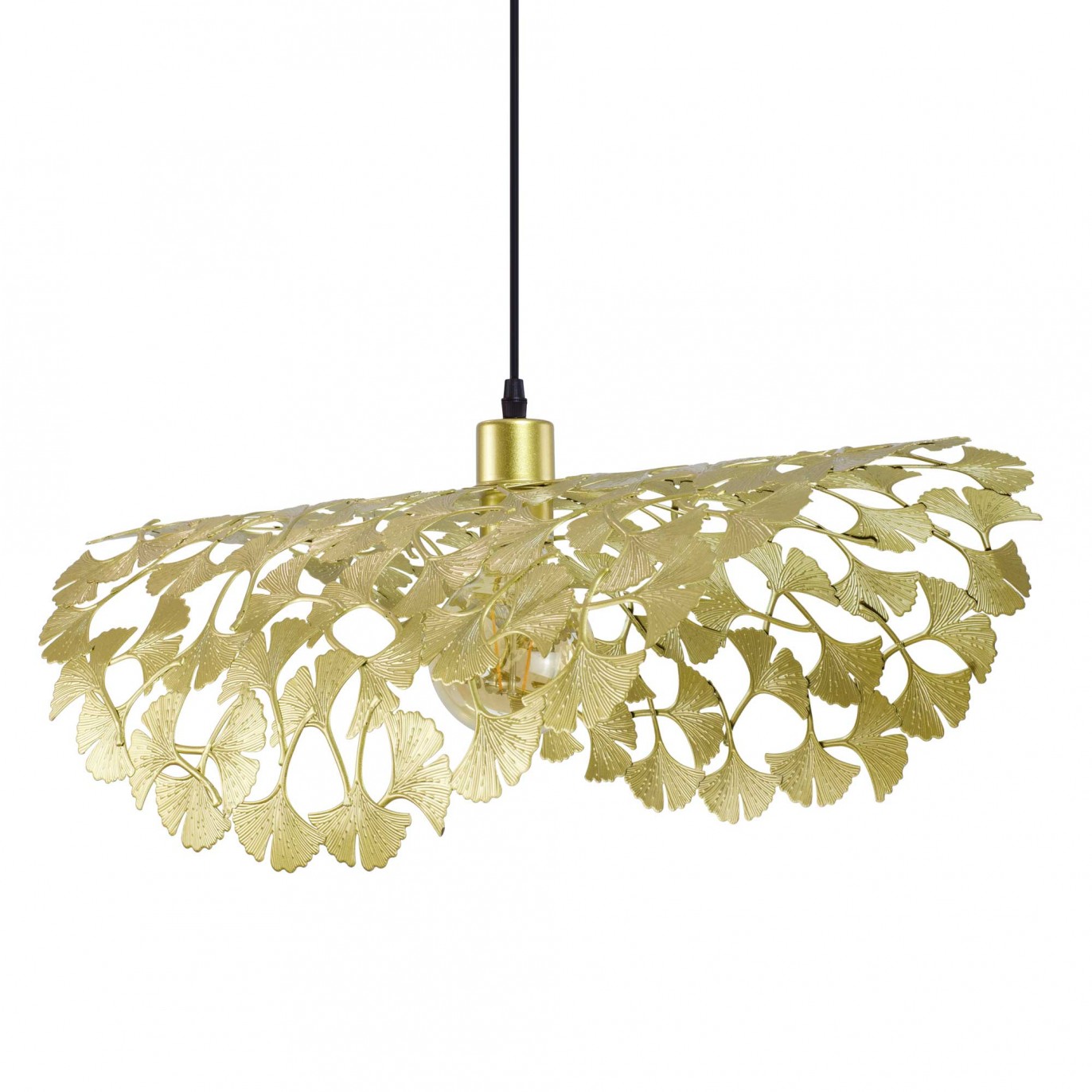 Suspension tuile motif feuilles de Ginkgo Biloba - MORPHOSE