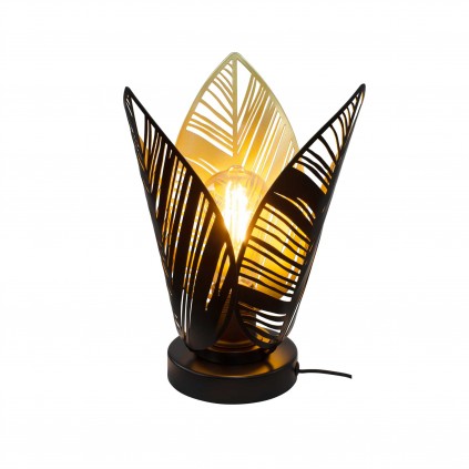 Lampe à poser en métal style exotique - à monter - ELFINE