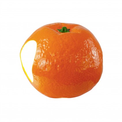 Lampe à poser en céramique orange - Tendance fruits été - NARAN