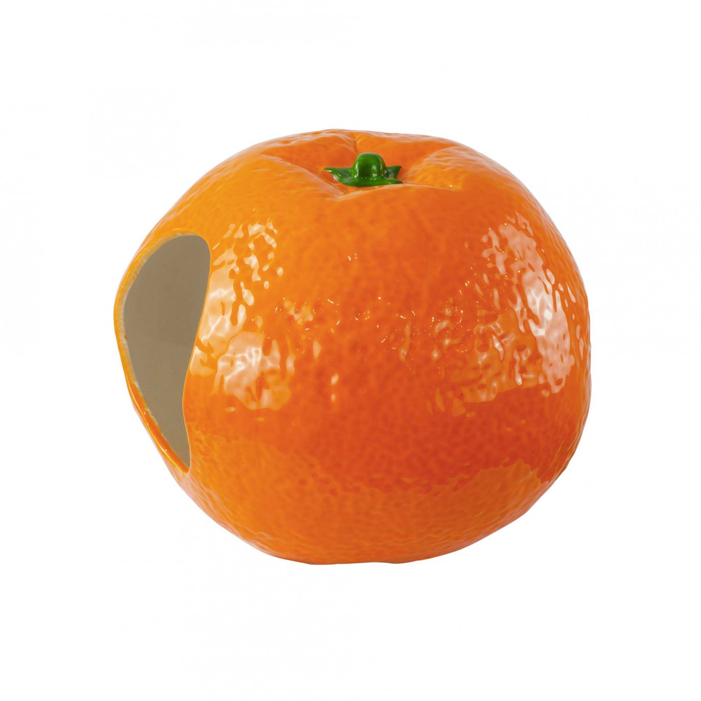 Lampe à poser en céramique orange - Tendance fruits été - NARAN