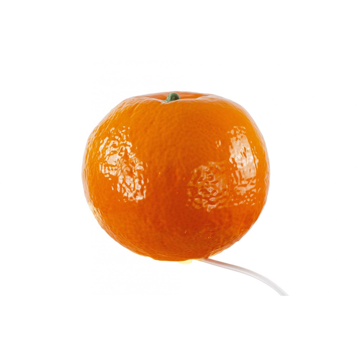 Lampe à poser en céramique orange - Tendance fruits été - NARAN