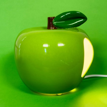 Lampe à poser en céramique pomme - Tendance fruits été - ARLET