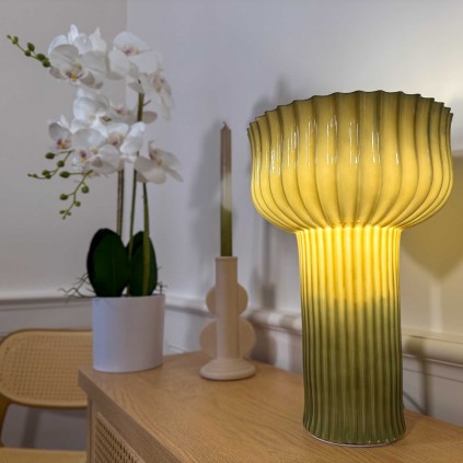 Lampe à poser en verre grande taille - NEMONE