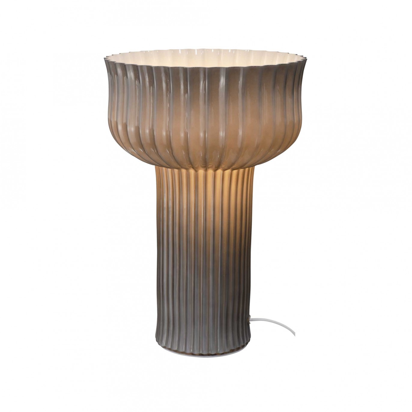 Lampe à poser en verre grande taille - NEMONE