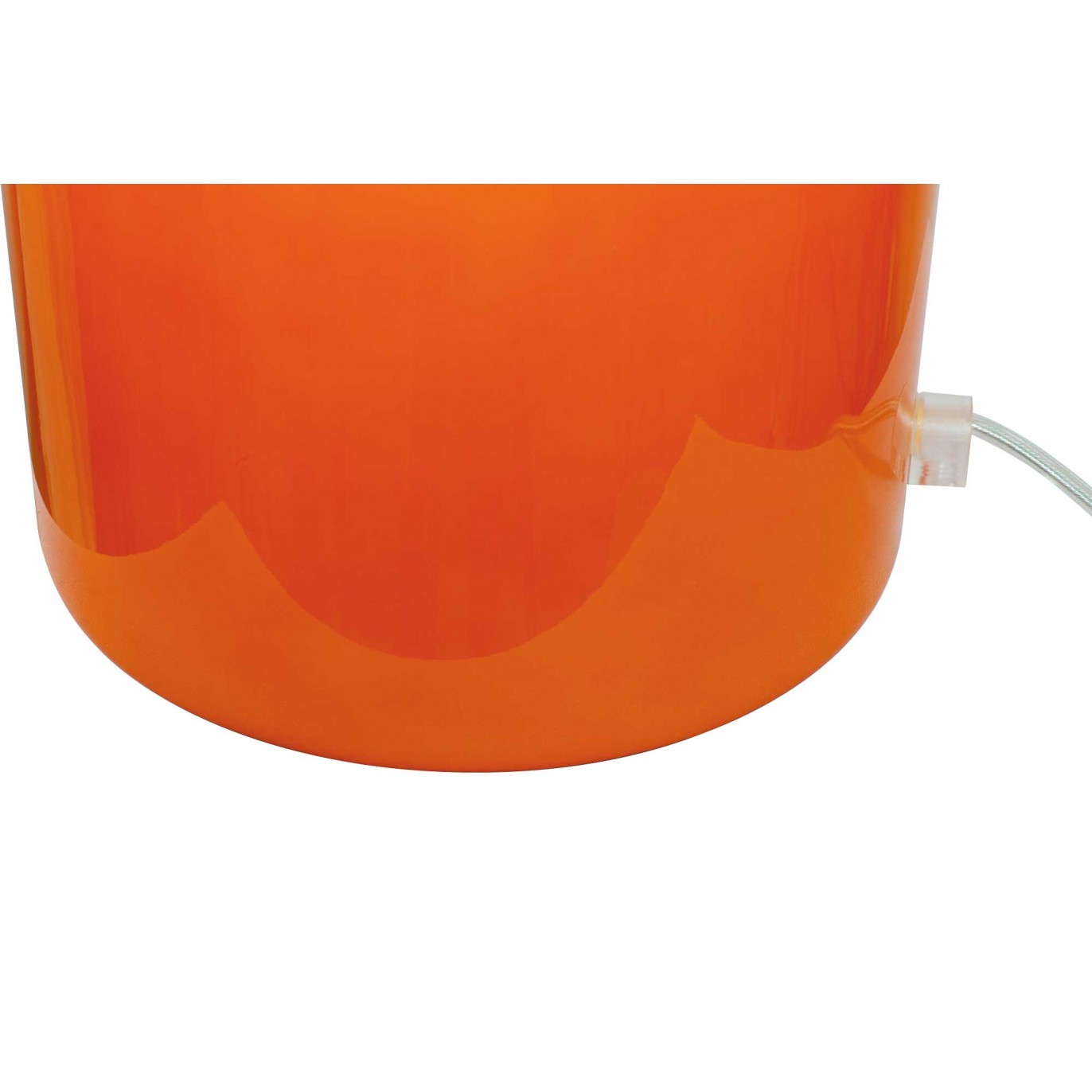 Lampe à poser XXL en verre coloré et style rétro - FOZA MAXI