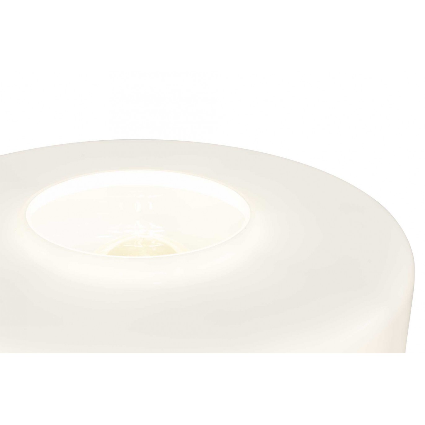 Lampe à poser XXL en verre coloré et style rétro - FOZA MAXI
