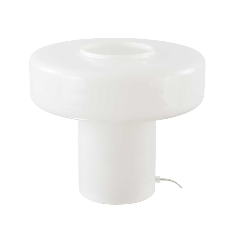 Lampe à poser XXL en verre coloré et style rétro - FOZA MAXI