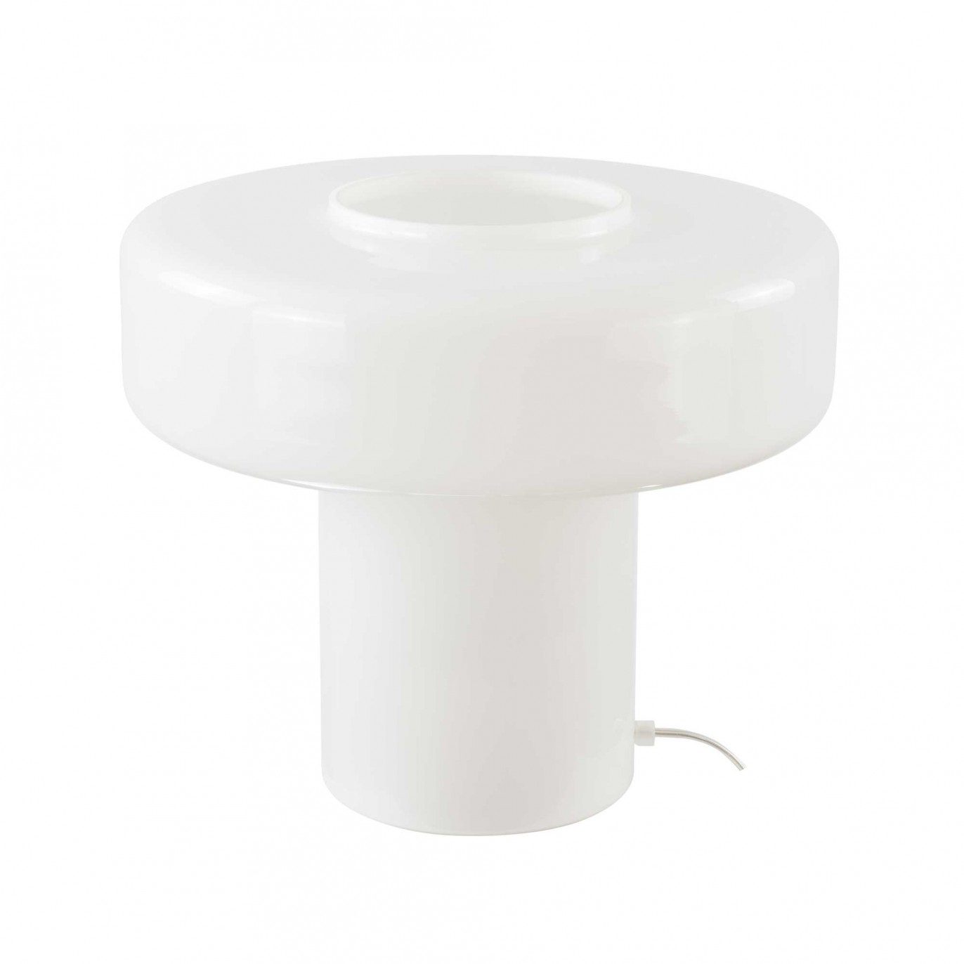 Lampe à poser XXL en verre coloré et style rétro - FOZA MAXI