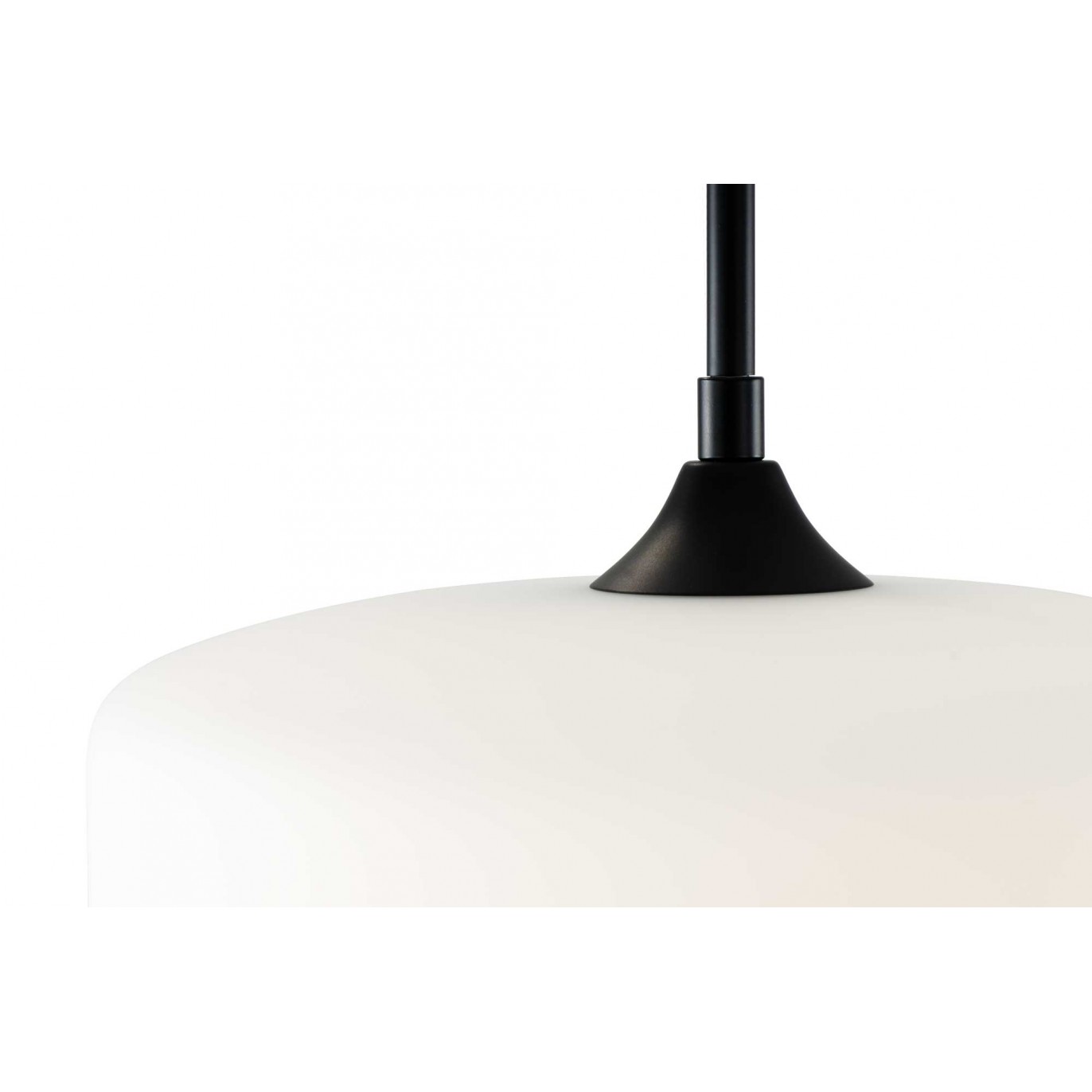 Suspension moderne en verre et métal - Ampoule incluse - GYRA