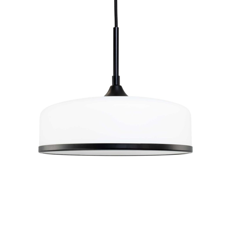 Suspension moderne en verre et métal - Ampoule incluse - GYRA