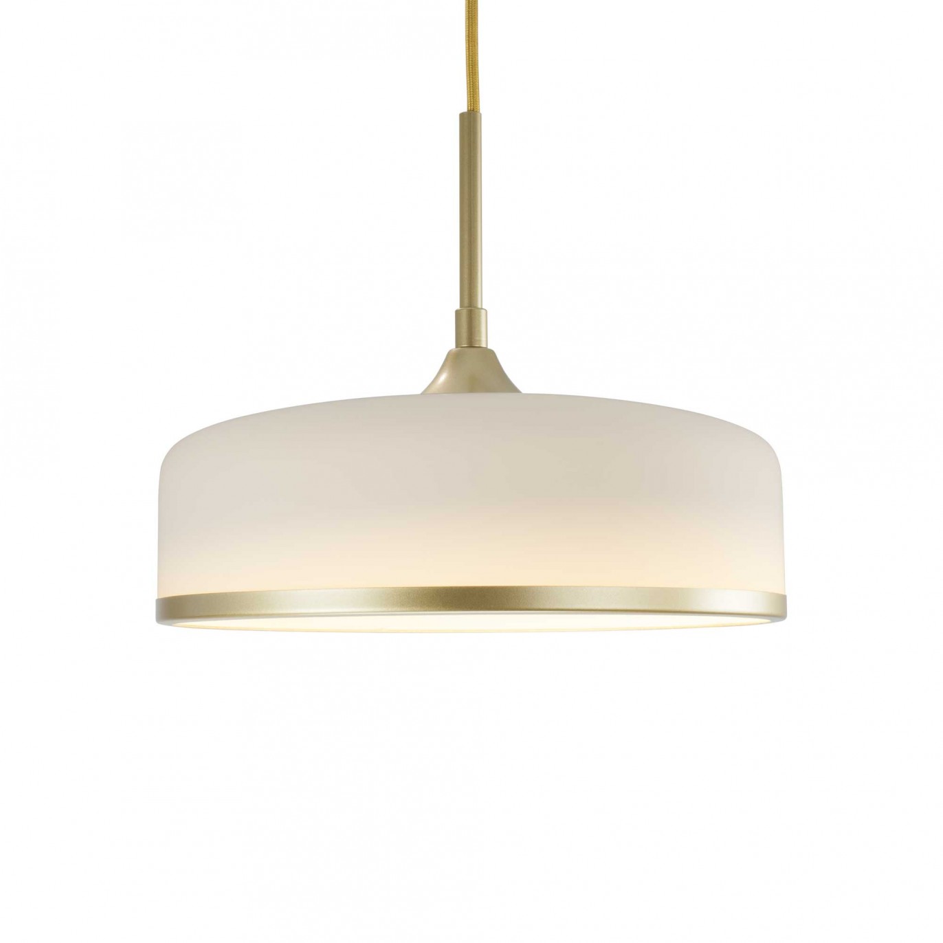 Suspension moderne en verre et métal - Ampoule incluse - GYRA