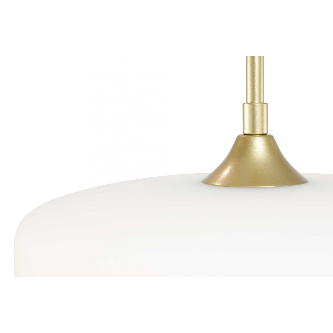Suspension moderne en verre et métal - Ampoule incluse - GYRA