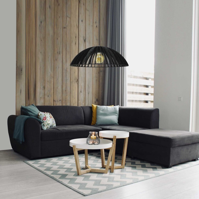 Suspension en lamelles de bois  - SONIGO PM