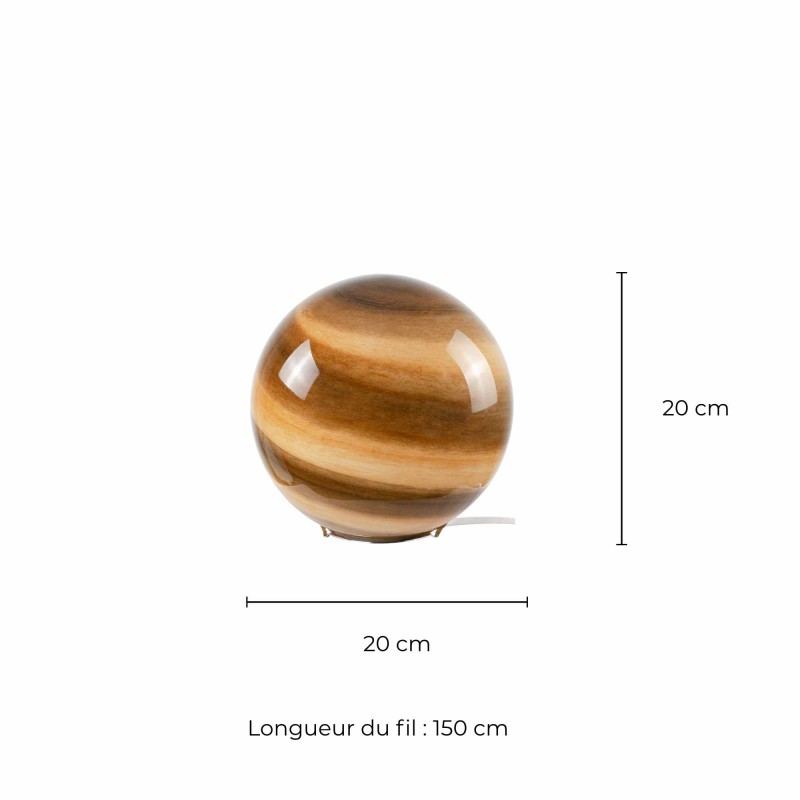Lampe à poser en verre soufflé - ASTROLIS PM