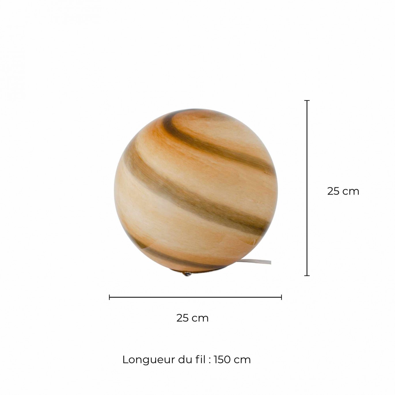 Lampe à poser en verre soufflé - ASTROLIS GM