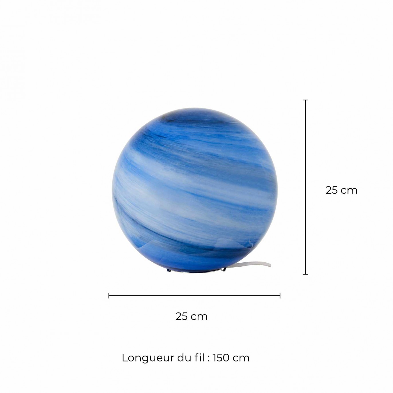 Lampe à poser en verre soufflé - ASTROLIS GM