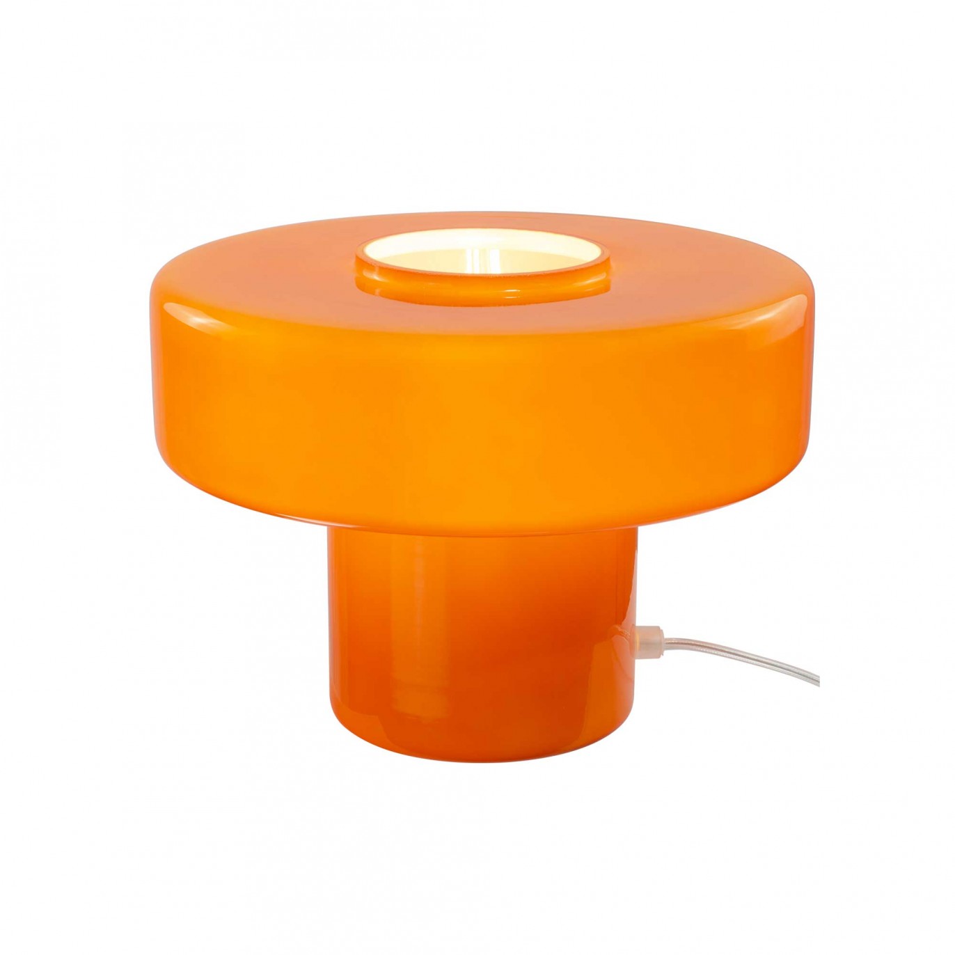 Lampe à poser en verre coloré style pop - FOZA