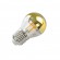 Ampoule LED miroir doré MANILLE - E27 - G45 - Intensité moyenne - Blanc chaud - 4W / 2200K / 470lm