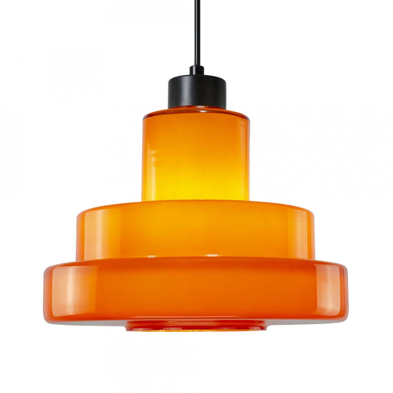 Suspension style rétro en verre coloré - FOZA