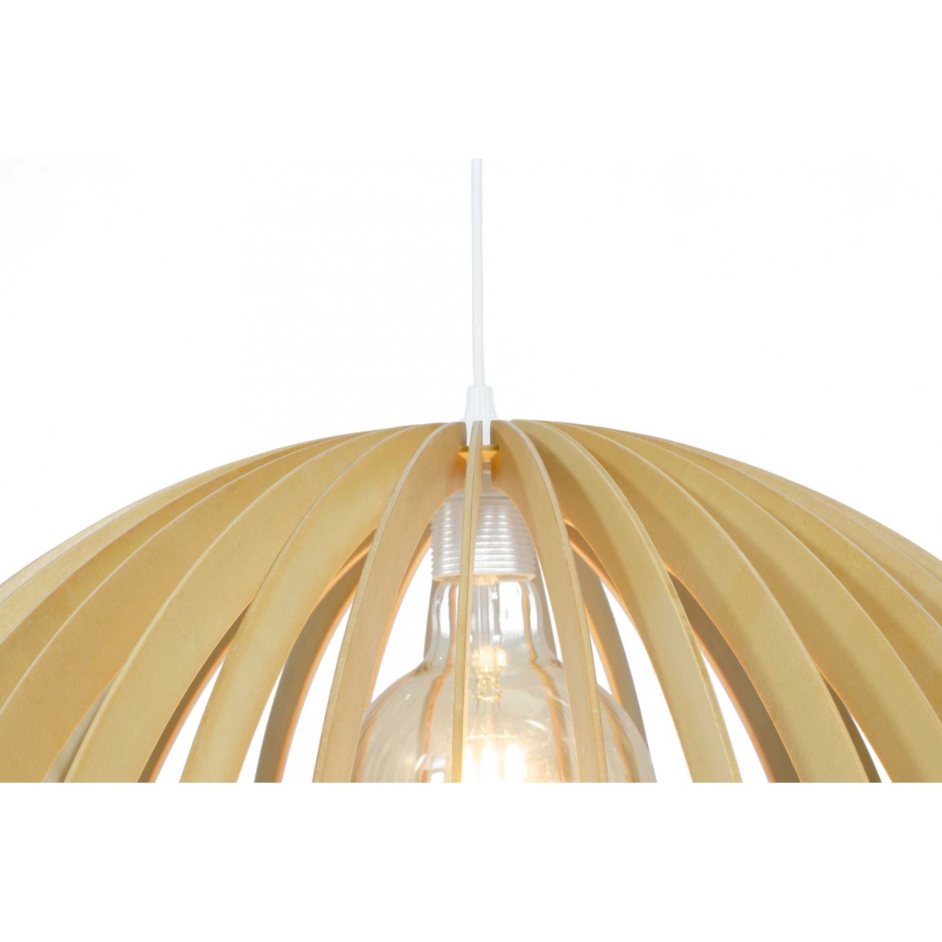 Suspension en lamelles de bois  - SONIGO PM