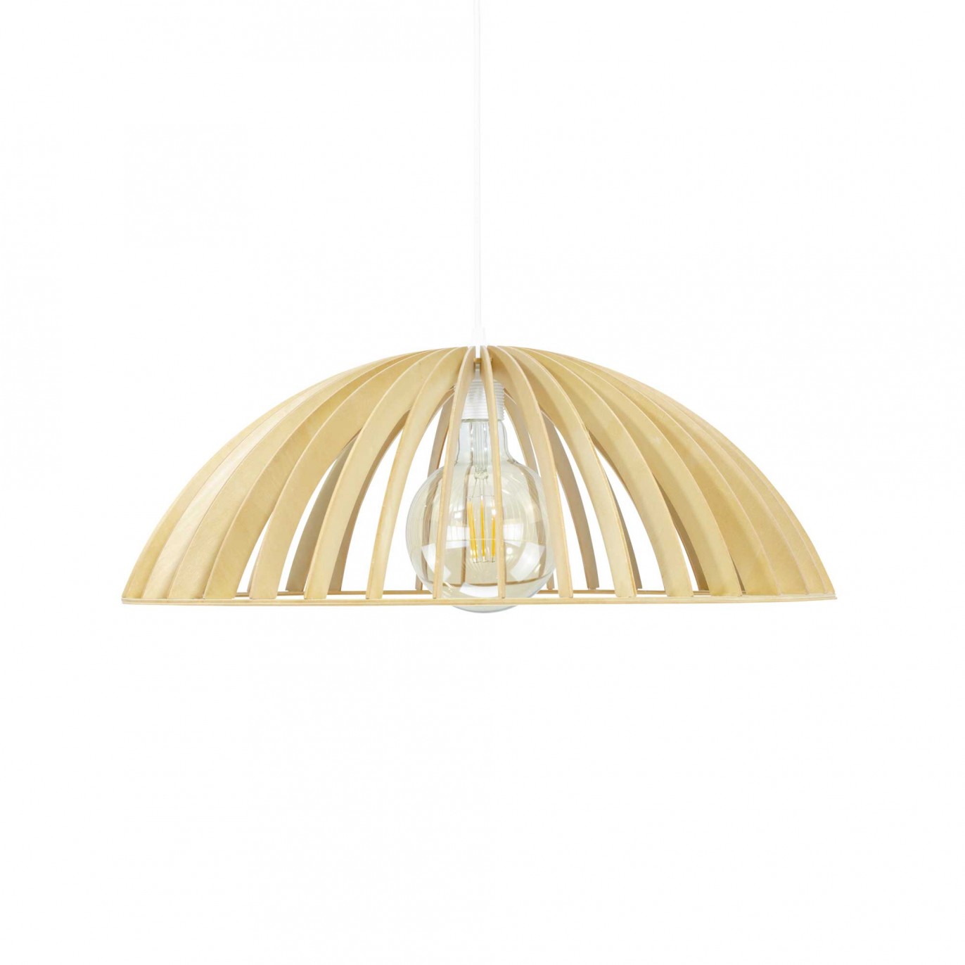 Suspension en lamelles de bois  - SONIGO PM