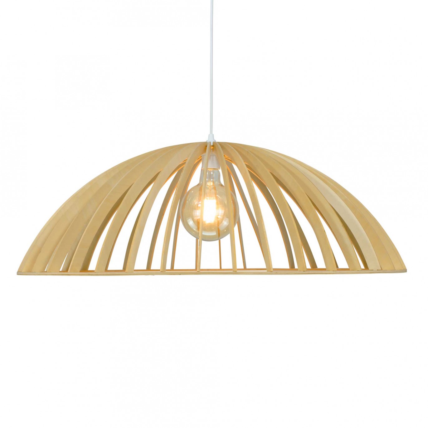 Suspension en lamelles de bois - Grand modèle - SONIGO