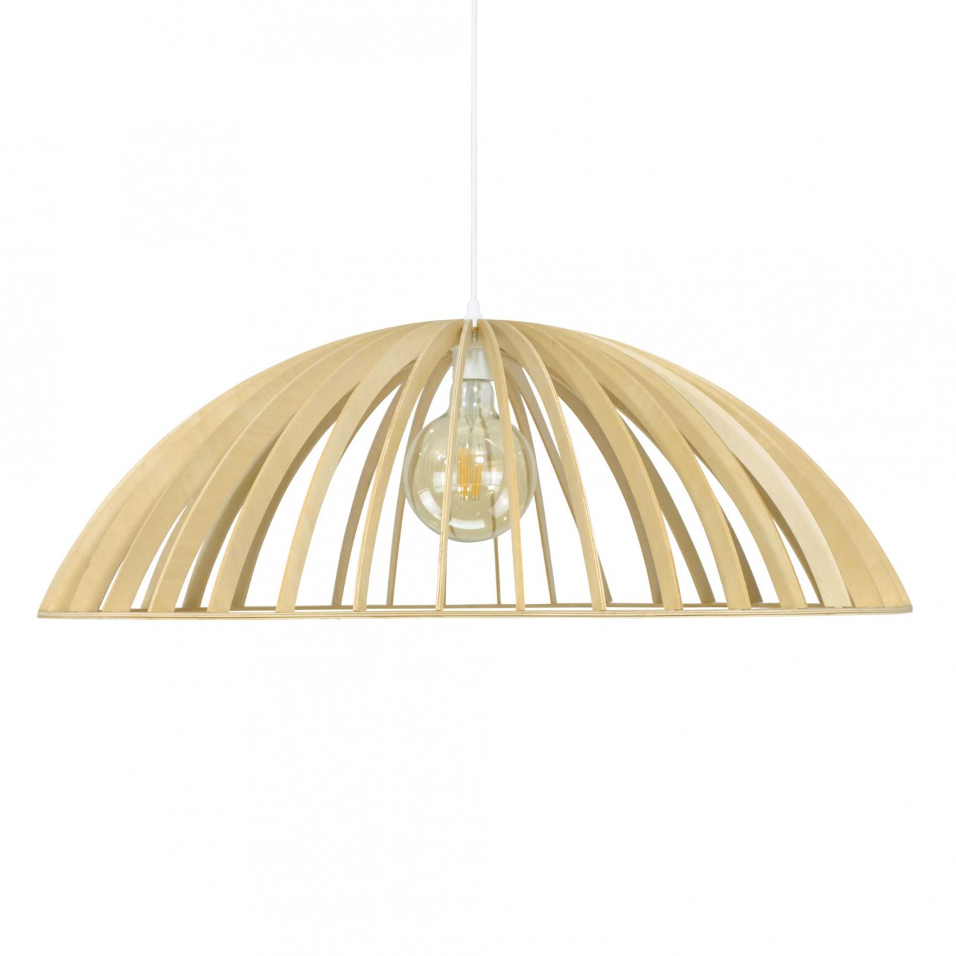 Suspension en lamelles de bois - Grand modèle - SONIGO