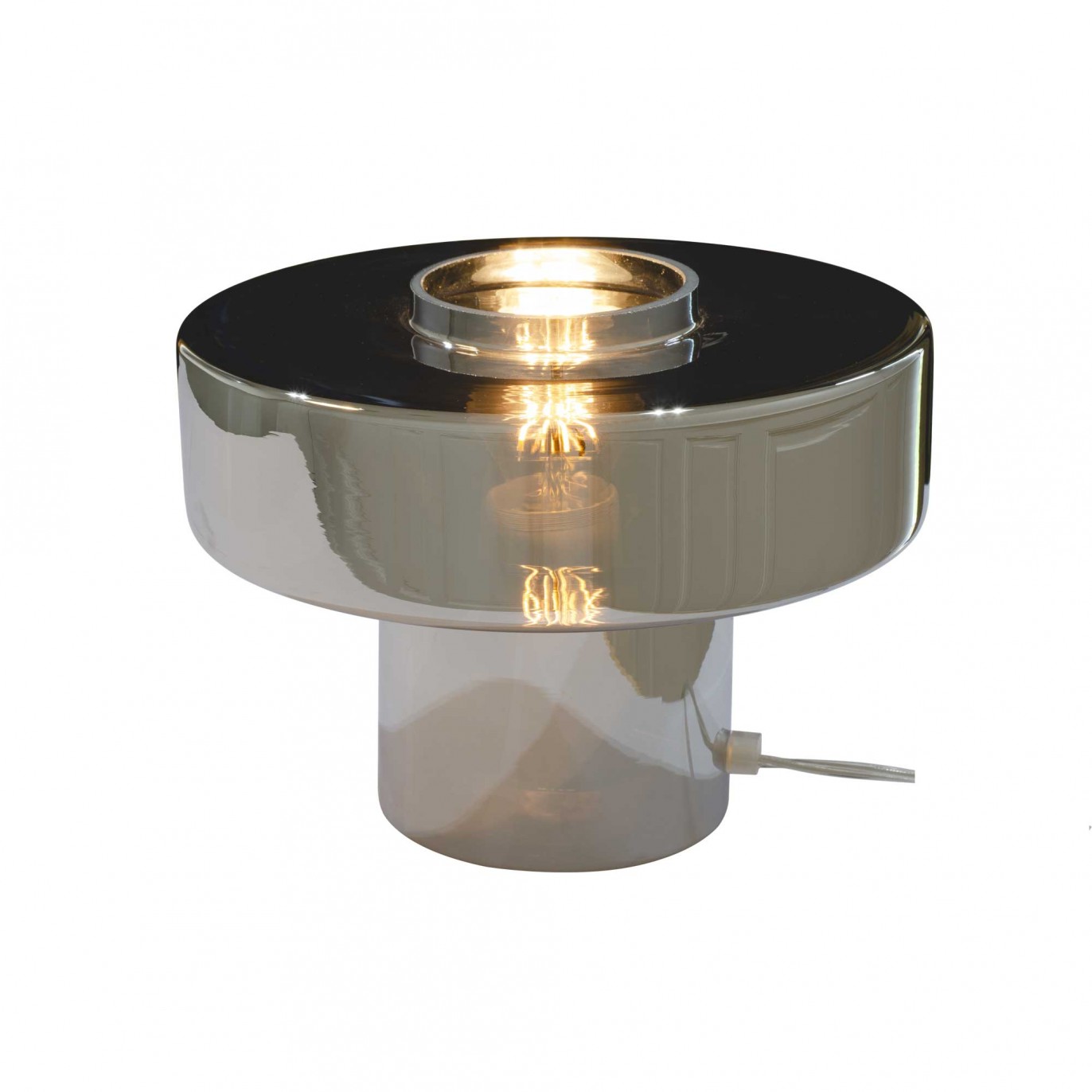Lampe à poser en verre coloré style pop - FOZA