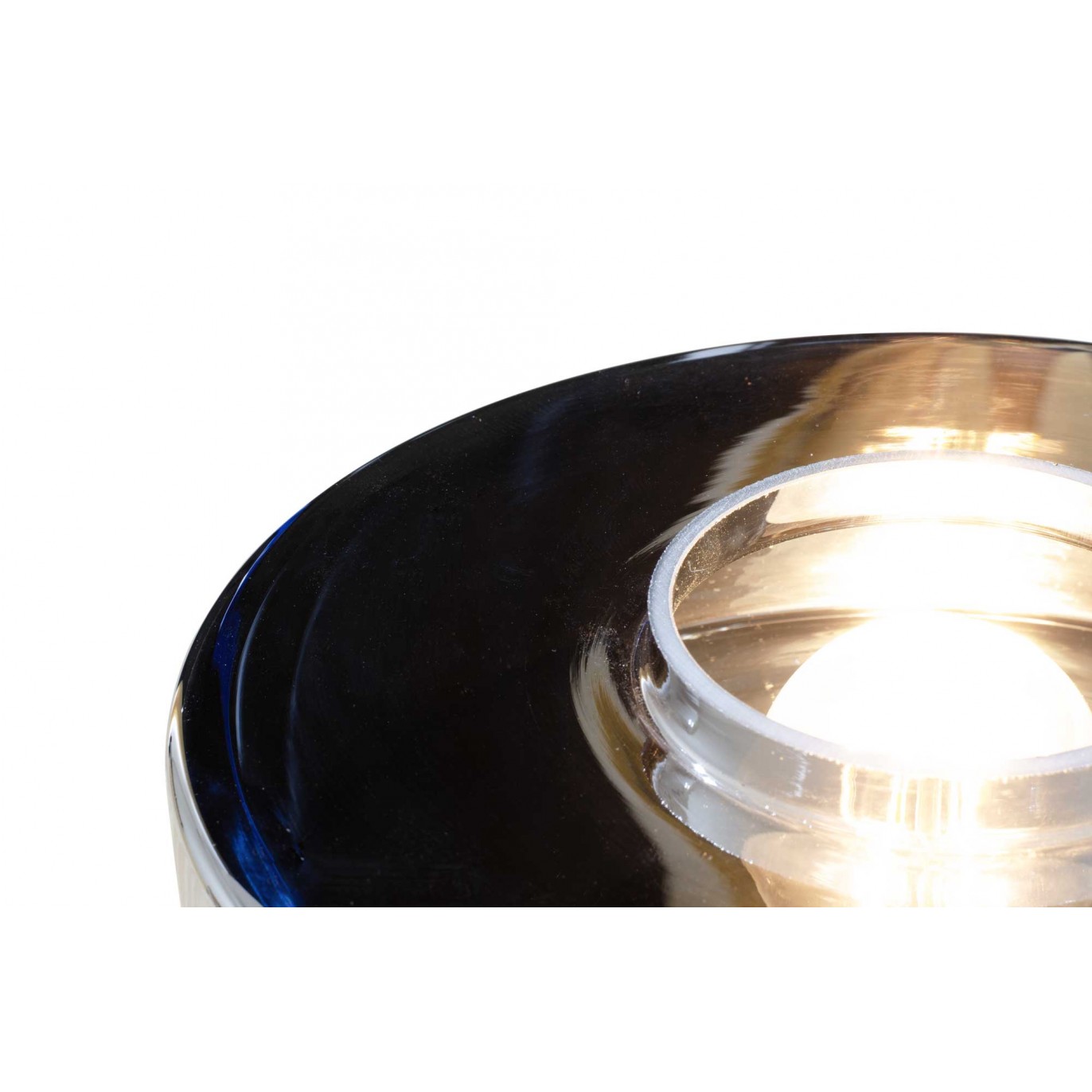 Lampe à poser en verre coloré style pop - FOZA