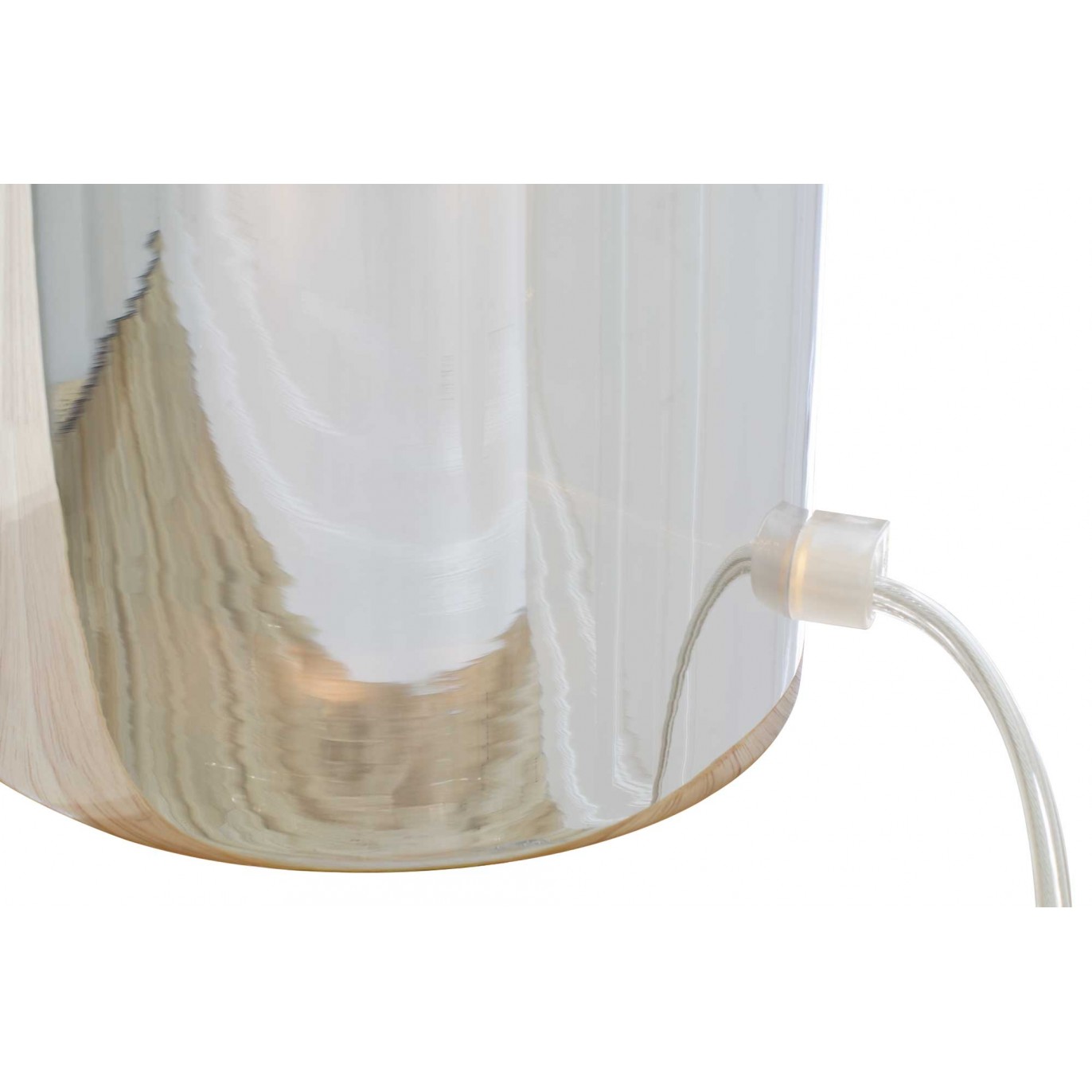 Lampe à poser en verre coloré style pop - FOZA