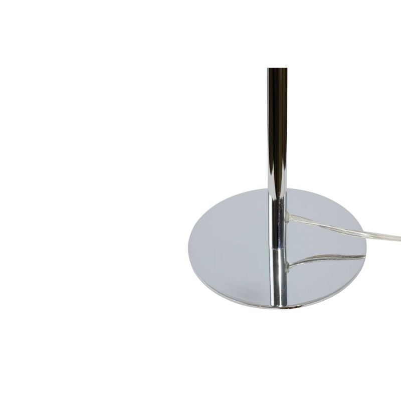 Lampe à poser en verre coloré et métal chromé - ZENI