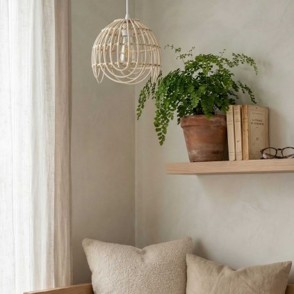 Suspension en rotin - PALMITE PM