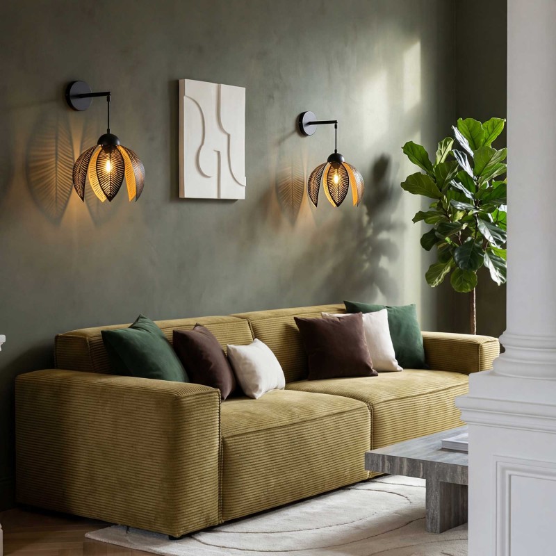 Applique murale suspendue 1 lumière - à monter - VESCA