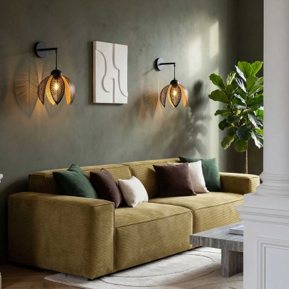 Applique murale suspendue 1 lumière - à monter - VESCA