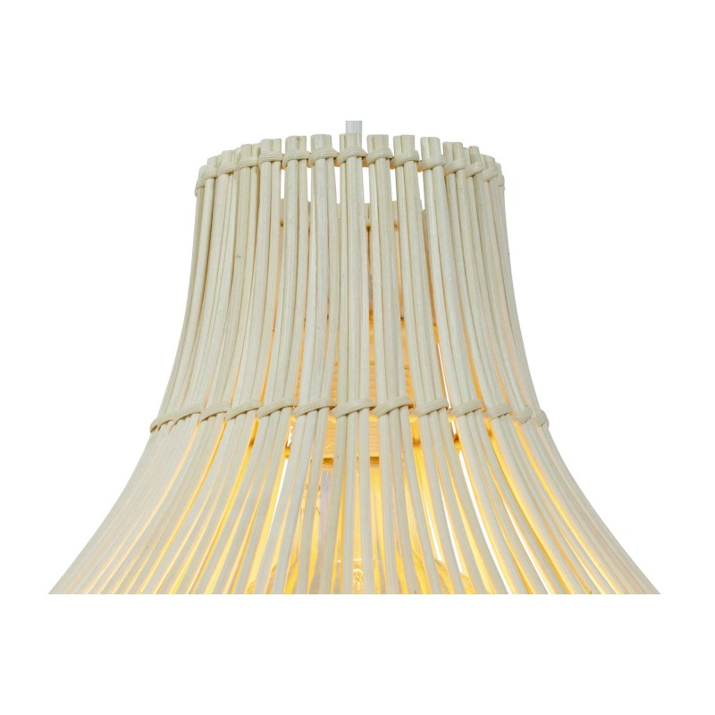 Suspension en rotin naturel et plastique recyclé coloré - SKIPP