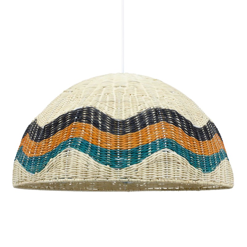 Suspension en rotin naturel 4 couleurs - PASCO