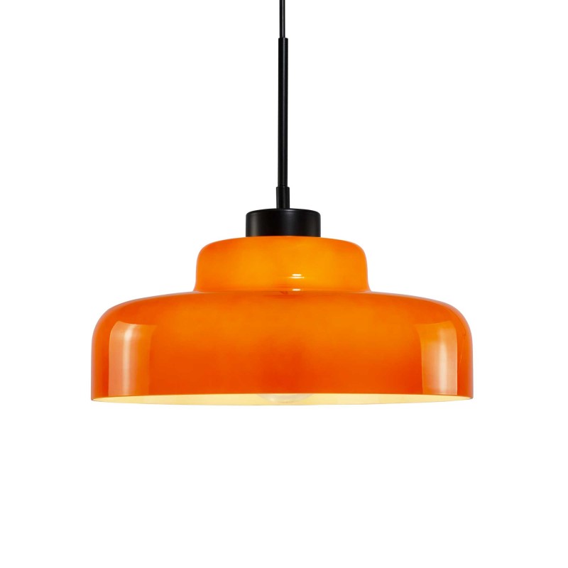 Suspension style rétro en verre coloré - LIGO