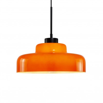 Suspension style rétro en verre coloré - LIGO
