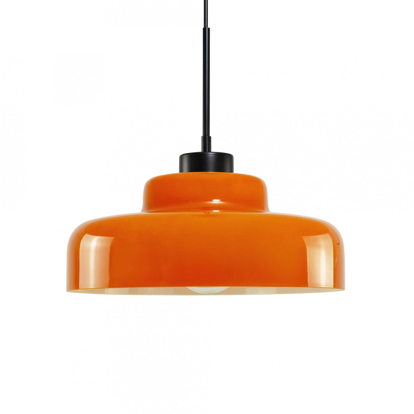 Suspension style rétro en verre coloré - LIGO