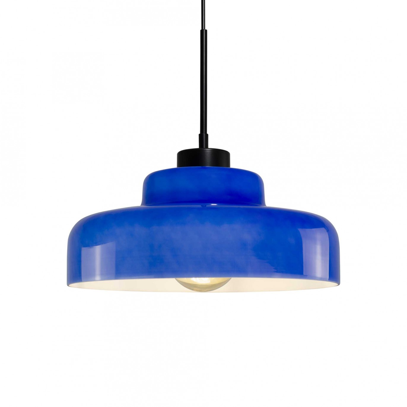 Suspension style rétro en verre coloré - LIGO