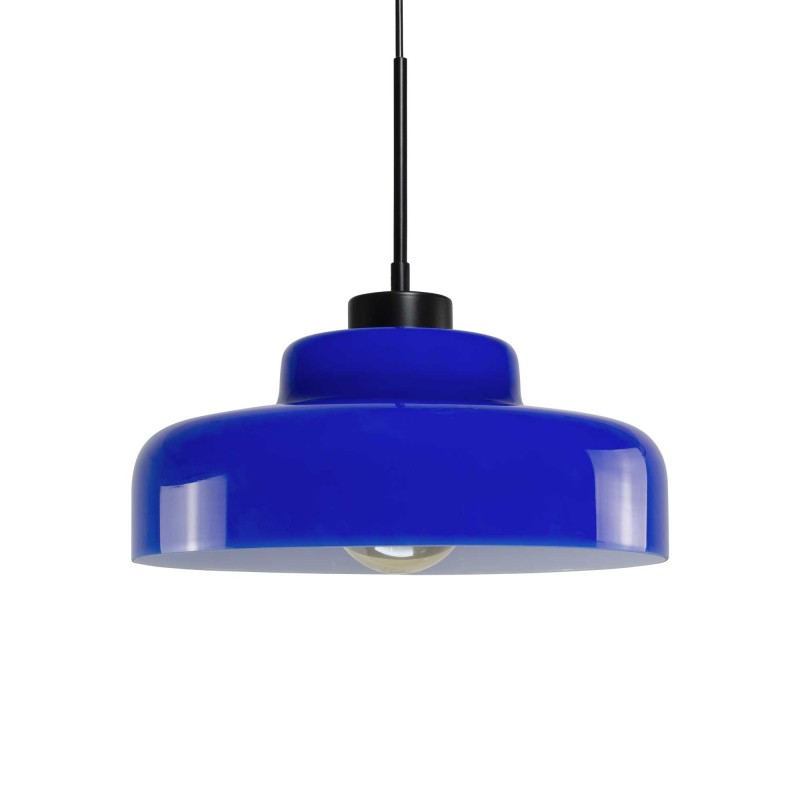 Suspension style rétro en verre coloré - LIGO