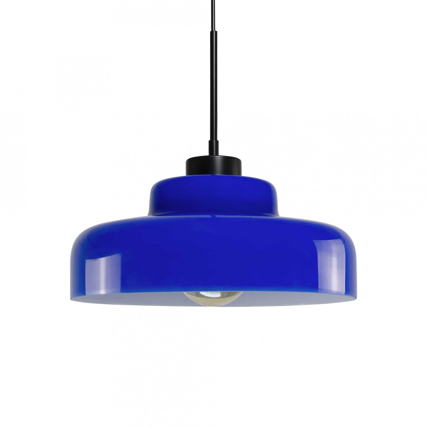 Suspension style rétro en verre coloré - LIGO
