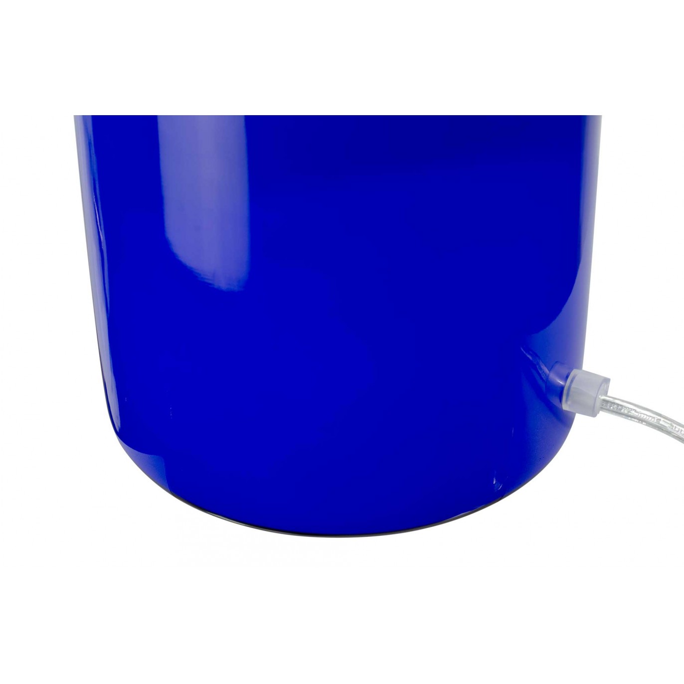 Lampe à poser XXL en verre coloré et style rétro - FOZA MAXI