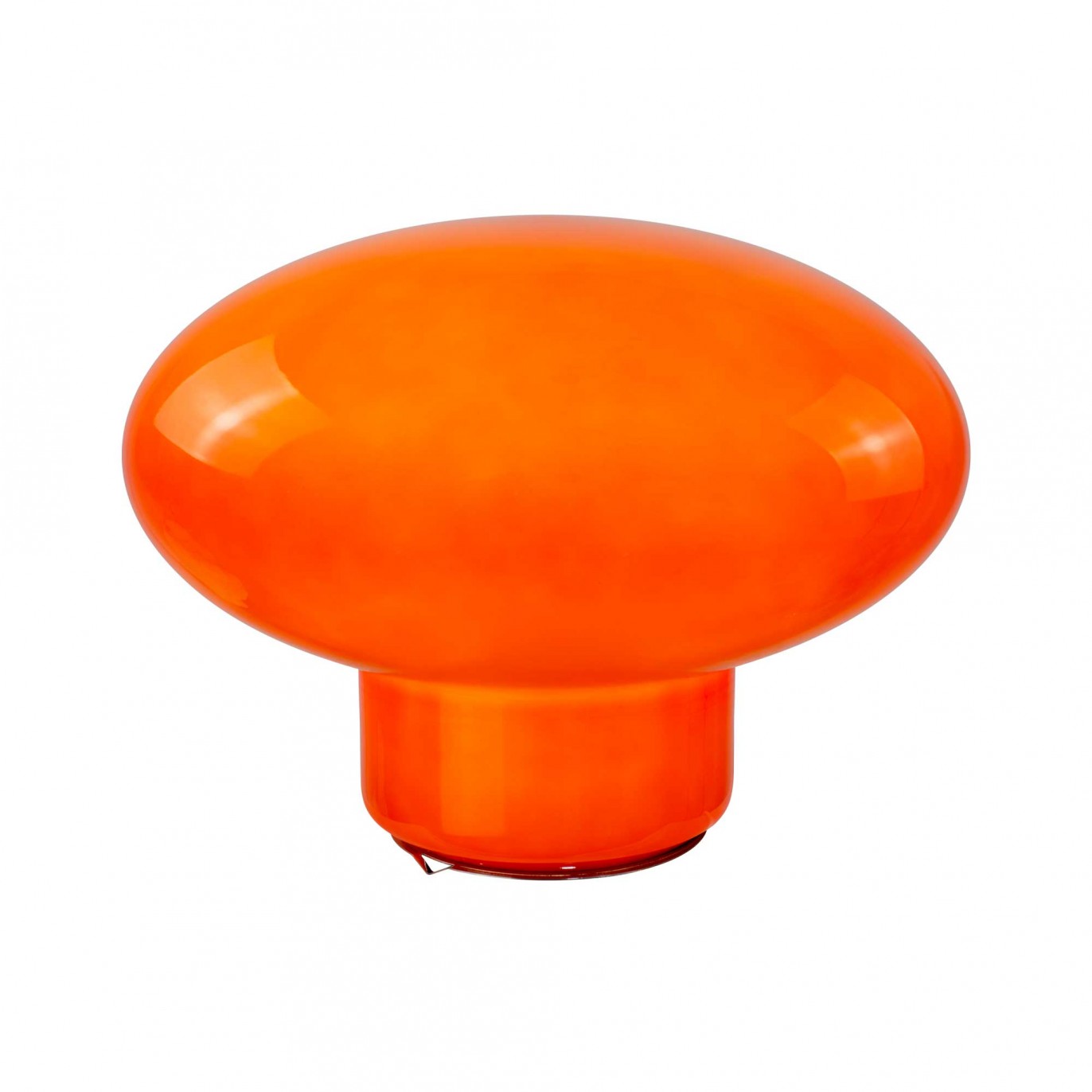 Lampe à poser XXL en verre coloré style pop - OVALIE