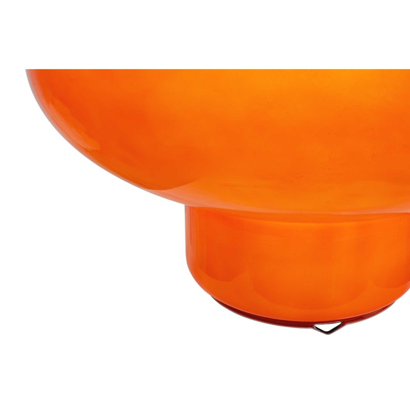 Lampe à poser XXL en verre coloré style pop - OVALIE