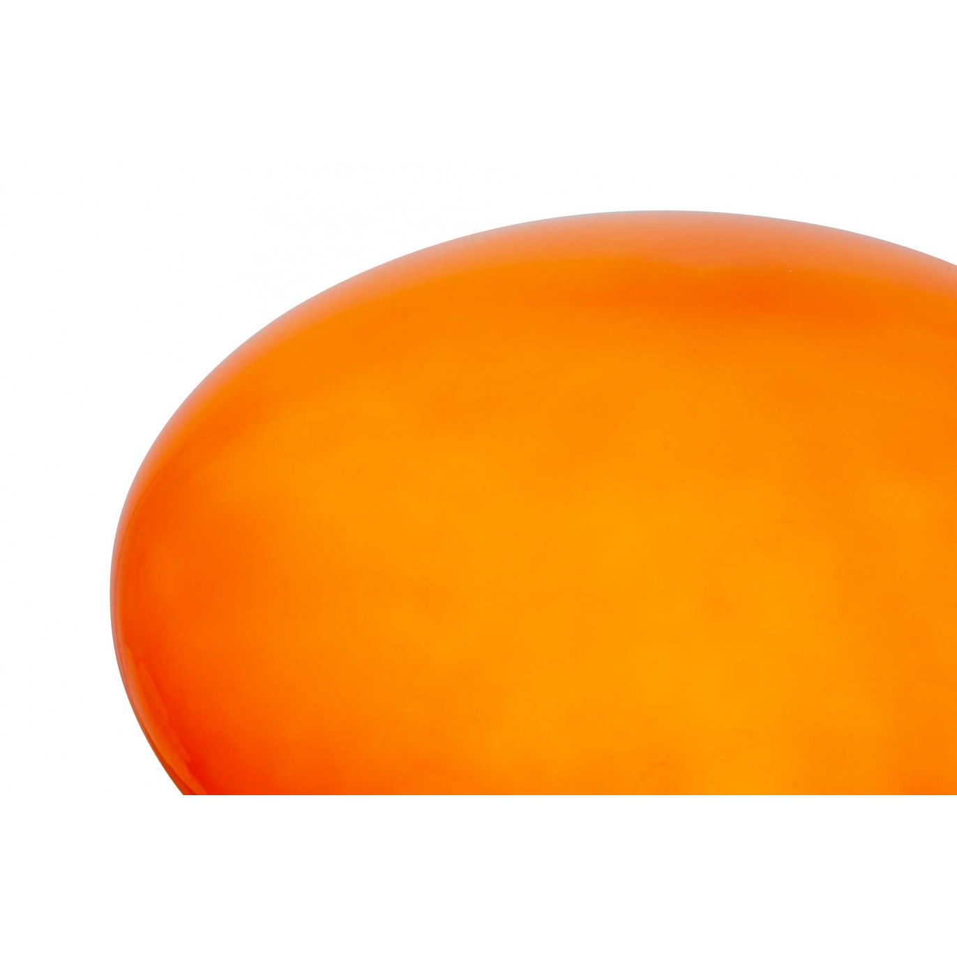 Lampe à poser XXL en verre coloré style pop - OVALIE