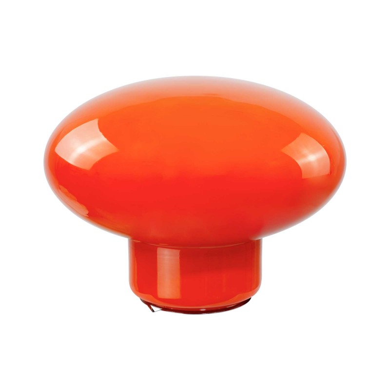 Lampe à poser XXL en verre coloré style pop - OVALIE