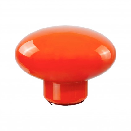 Lampe à poser XXL en verre coloré style pop - OVALIE